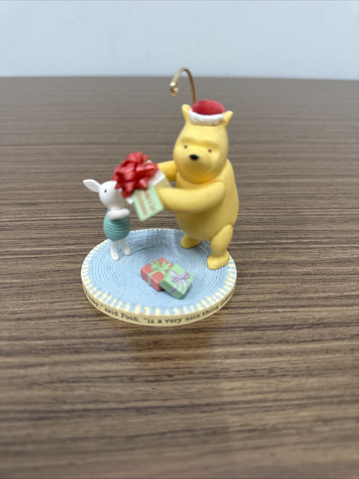 A Hallmark Disney - Winnie Pooh & Piglet - Baby's First Christmas Ornament 2008