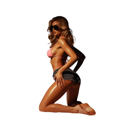 Sexy Women Woman Girl Self Adhesive Waterproorf Sticker