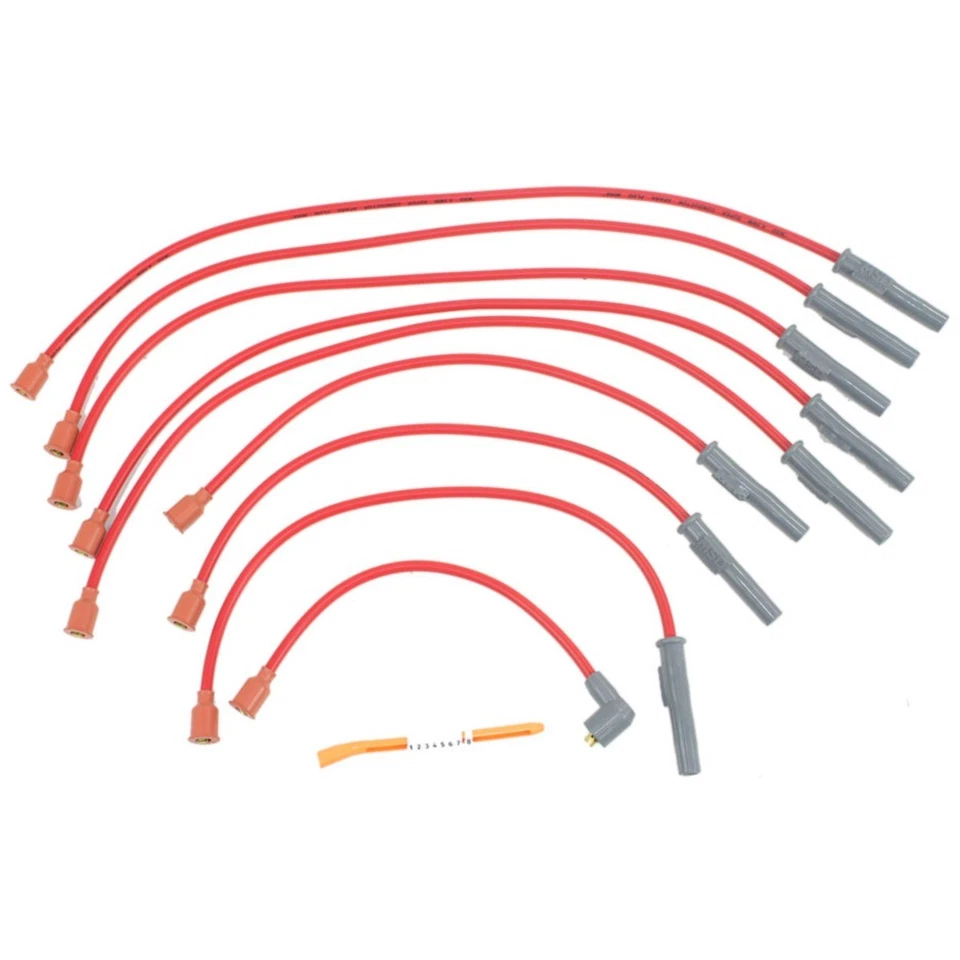 Juego de 8 cables de bujía 31309 MSD para camioneta Ram Le Baron Fury Dodge B150 I Foto 4 de 4