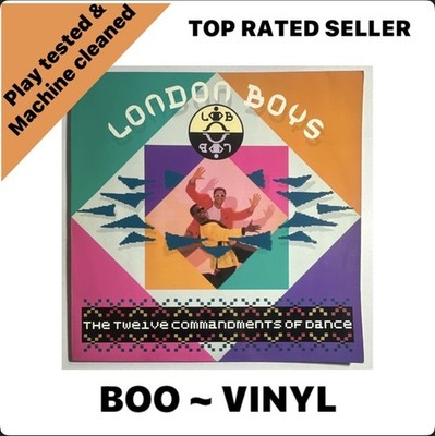 London Boys The Twelve Commandments Of Dance LP Album Vinyl Record EX / EX