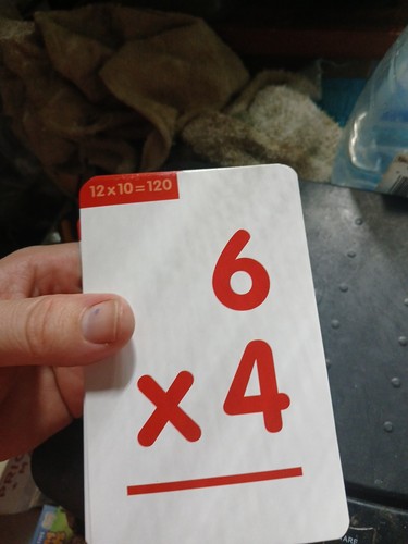 Grade 3 Flash Kids Multiplication 86 Flash Cards - Picture 6 of 8
