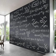 Magnetic Chalkboard Contact Paper for Wall, 48" x 36" Non-Adhesive Back Chalk...
