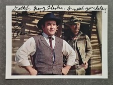B737 Ed Asner Foto original signiert