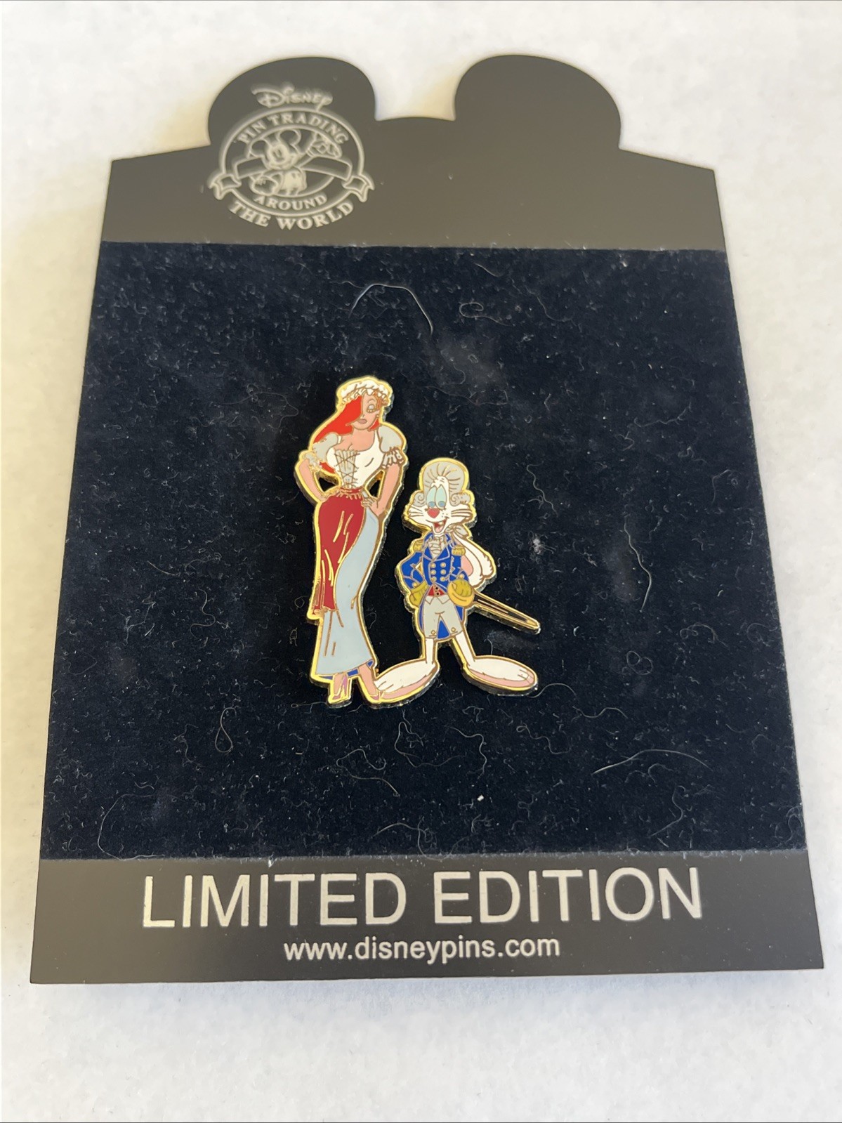 Disney Pin Trading Pin Jessica Rabbit LE250 LE 250 New On Card MINT v57