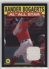 2021 Topps 1986 All-Star Baseball Relics Black 95/199 Xander Bogaerts 0o3x