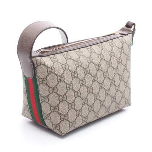 GUCCI Ophidia GG Supreme Schultertasche Canvas Leder Beige Braun Mehrfarbig NEU - Bild 2 von 5