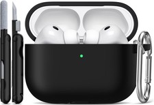 AirPods Pro 3 Case 2025 Soft Silicone Protective Cover w/ Cleaning Kit Key
