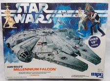 1979 MPC Star Wars Millennium Falcon Illuminated Model Kit 1-1925 Open Box