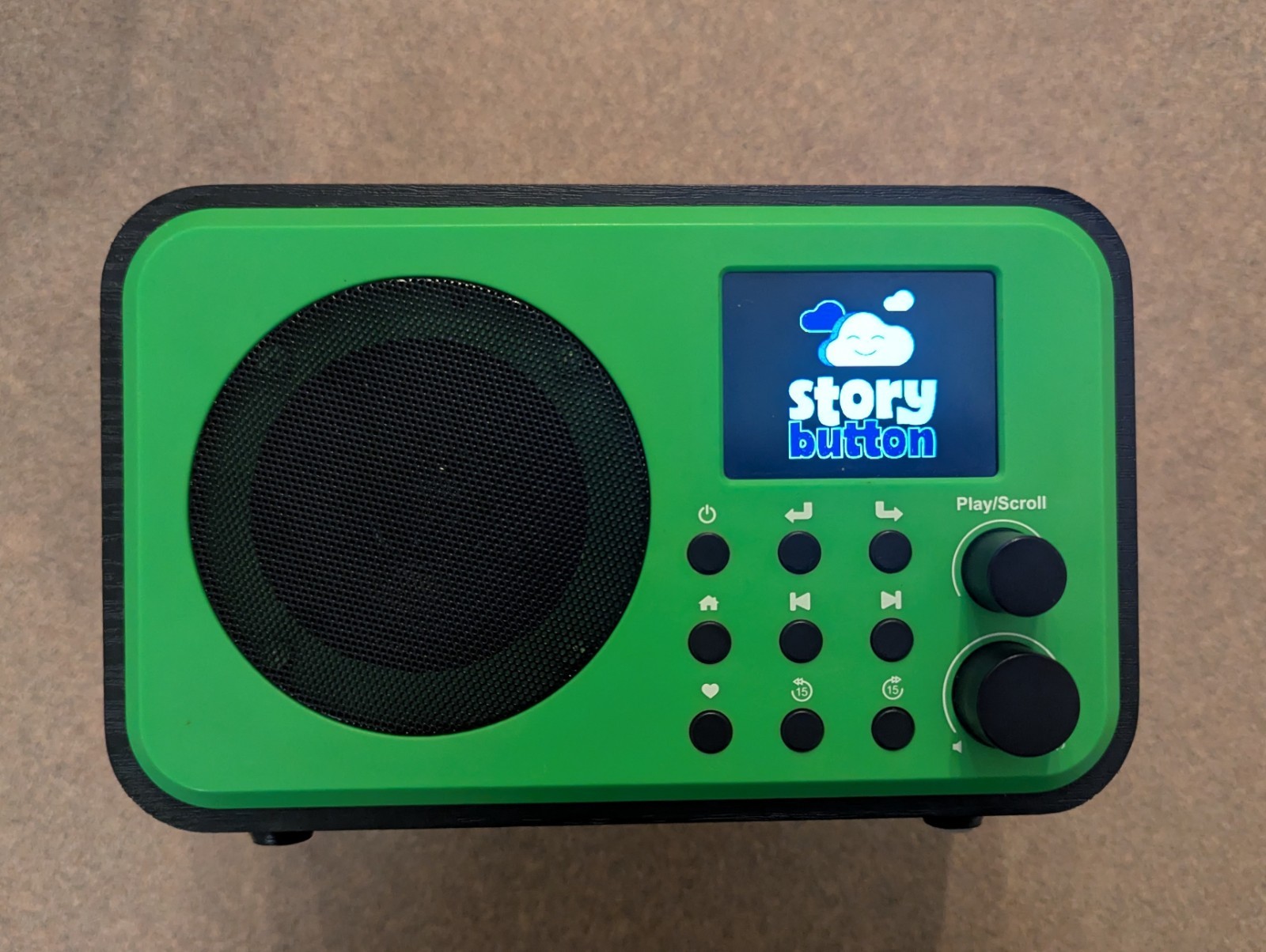 Story Button Audio Player Radio Podcast StoryButton Screen Free For Kids