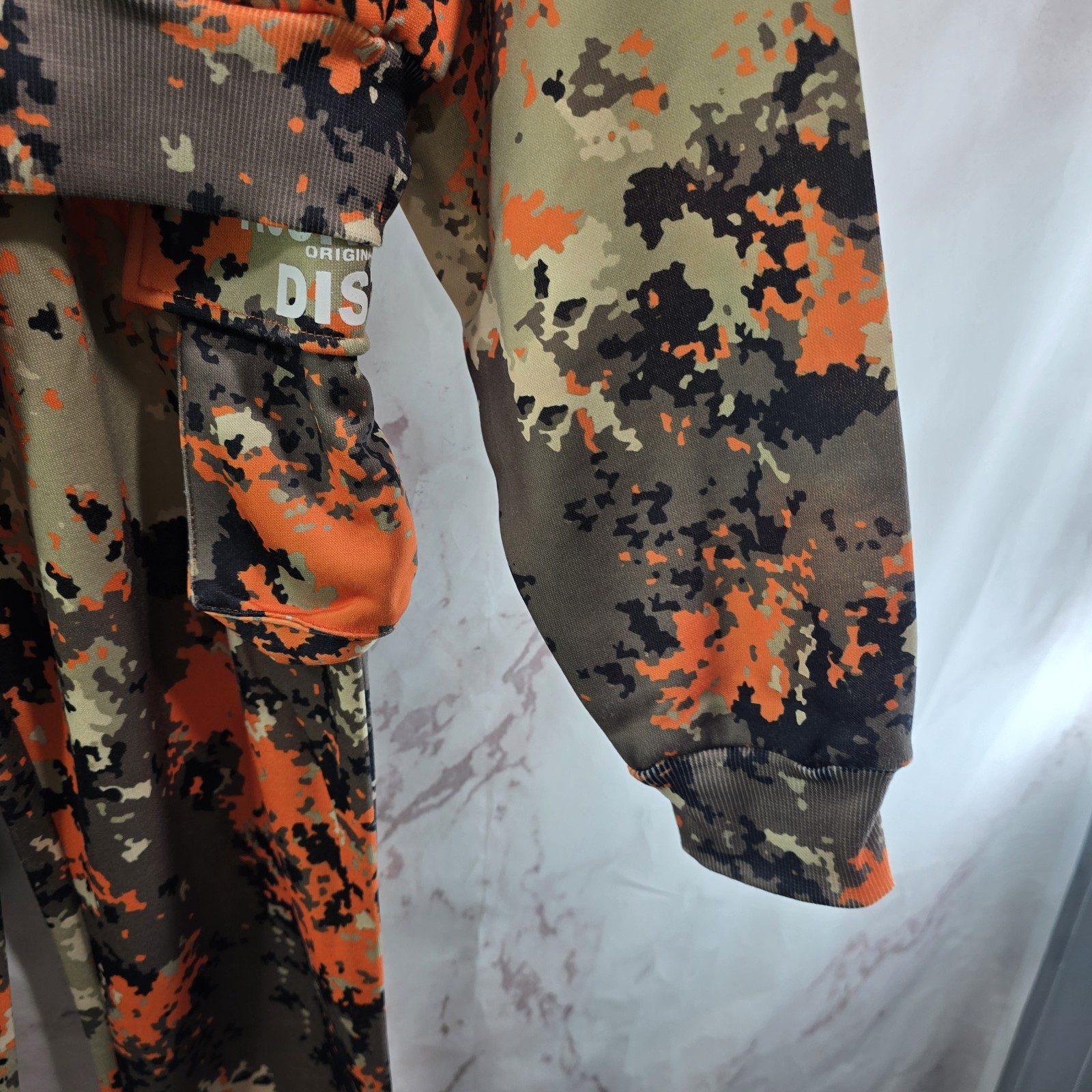 Rockstar Original Large Tall Camo Sweatpants Sweatshirt Tracksuit Set Tehjuna image 4