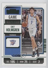 2023-24 Panini Contenders Green Game Ticket Chet Holmgren #33 00am