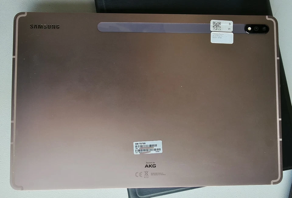 Samsung Tab S7+ Plus WiFi 5G 128GB Oro - Imagen 2 de 4