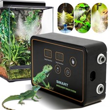 Timer Intelligenter Luftbefeuchter für Reptilien w/Schlauch Terrarium Sprühdüsen