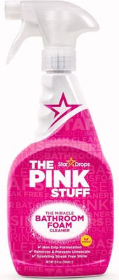 - The Pink Stuff - Miracle Bathroom Foam Cleaner 750ml - Baths, Tiles, Soap Scum