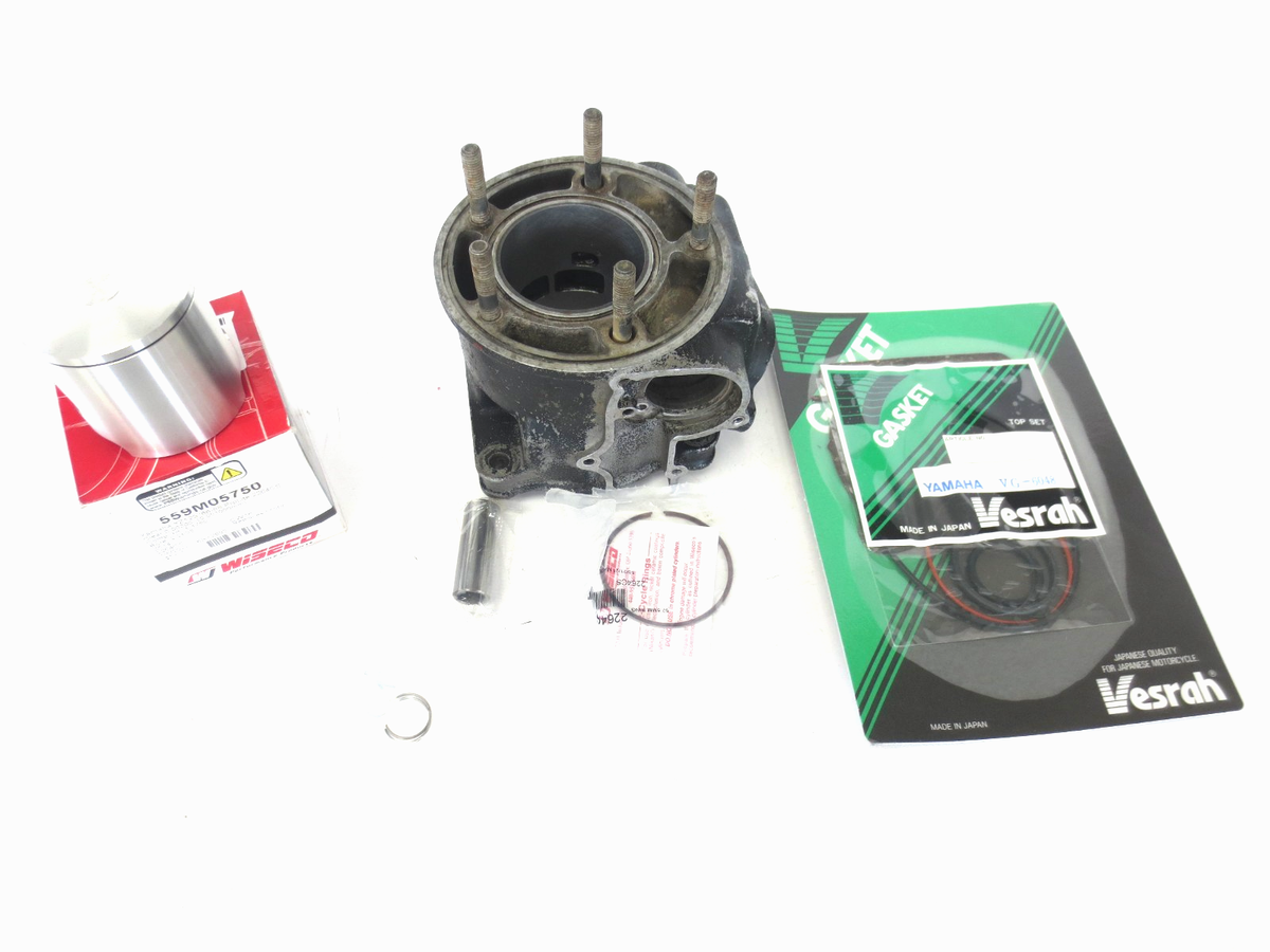 86 Yamaha Yz125 YZ 125 S OEM Cylinder Jug Barrel 56.60mm for