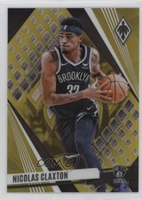 2023-24 Panini Phoenix Yellow 30/49 Nic Claxton Nicolas Claxton #219 gc7