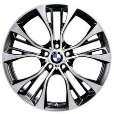GENUINE BMW X5 X6 F15 F16 21" 599M PERFORMANCE GREY/CUT ALLOY WHEELS X4