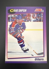1991-92 Score American - Craig Simpson #255
