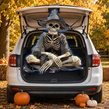 Witch Trunk or Treat Car Decorations Kit Color B -