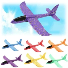 48cm Large EVA Foam Glider Airplane Hand Throw Flying Toy for Kids Outdoor