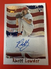 2025 Topps Archives - 1995 Topps Cyberstats Autographs Rhett Lowder #95CA-RL...
