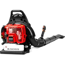 Gas Backpack Leaf Blower 63CC 205 MPH 665 CFM Lightweight Quiet for Yard Work