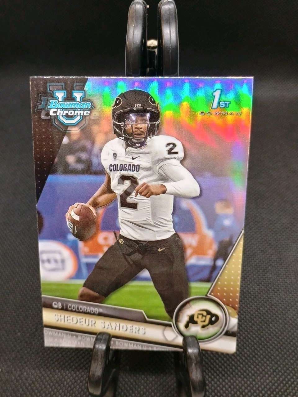 2023 Bowman University Chrome - Shedeur Sanders #16 Refractor (RC)