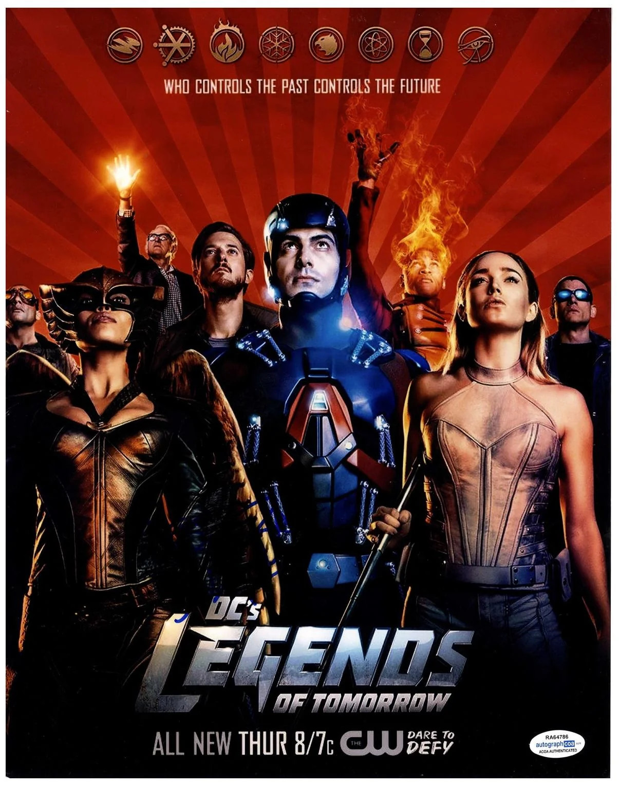Brandon Routh Signed Autographed 11x14 Photo Legends of Tomorrow ACOA