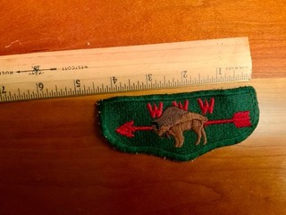 Boy Scouts(BSA) Order of the Arrow(OA) Sisilija Lodge 19 Flap Patch Schenectady