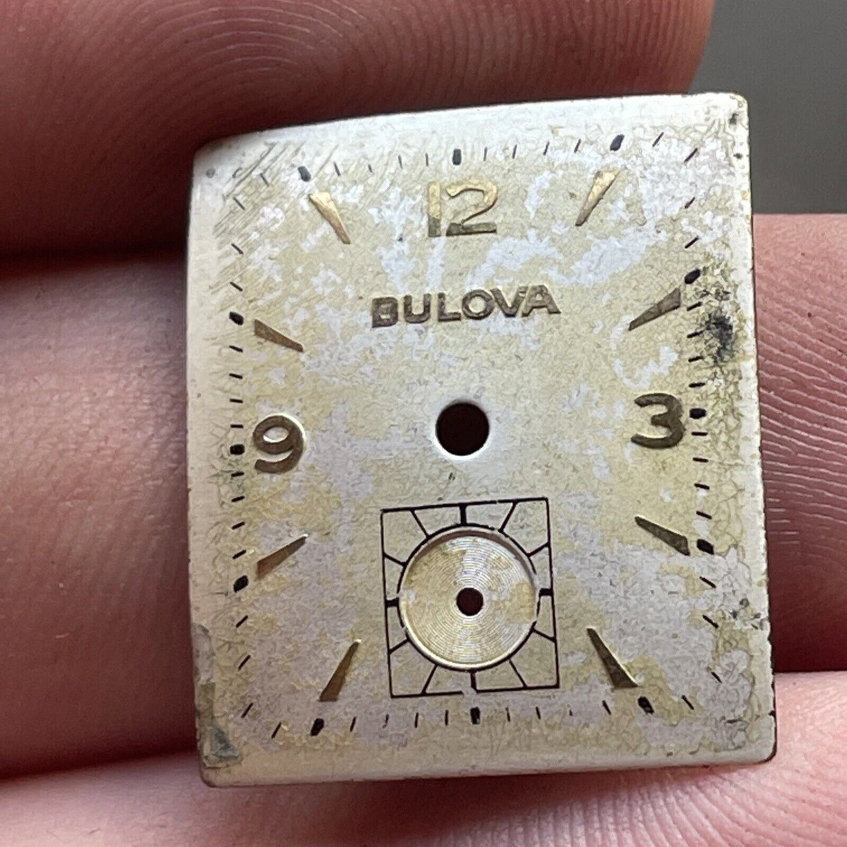 Bulova watch face sale