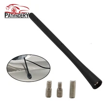 7" Short Black Antenna Mast Radio AM/FM for TOYOTA TUNDRA 2000-2020  New