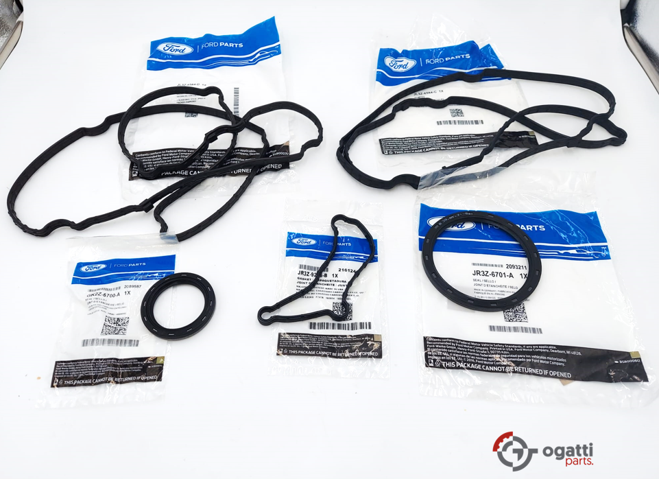 5.0L seal and gasket BRAND NEW FORD OEM SET5 F150 5.0L COYOTE V8 32V