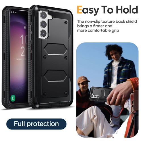 For Samsung Galaxy S23 FE S23 Plus/S23 Ultra Rugged Heavy Duty Phone Case Cover - Picture 7 of 51