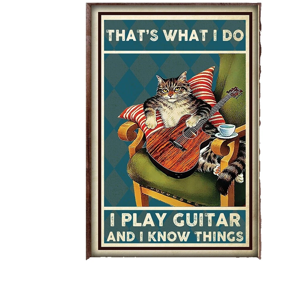 Art Deco Guitars Home Décor Posters & Prints