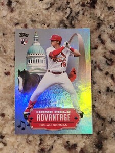2023 Topps Series 1 - Home Field Advantage #HA-1 Nolan Gorman (RC)