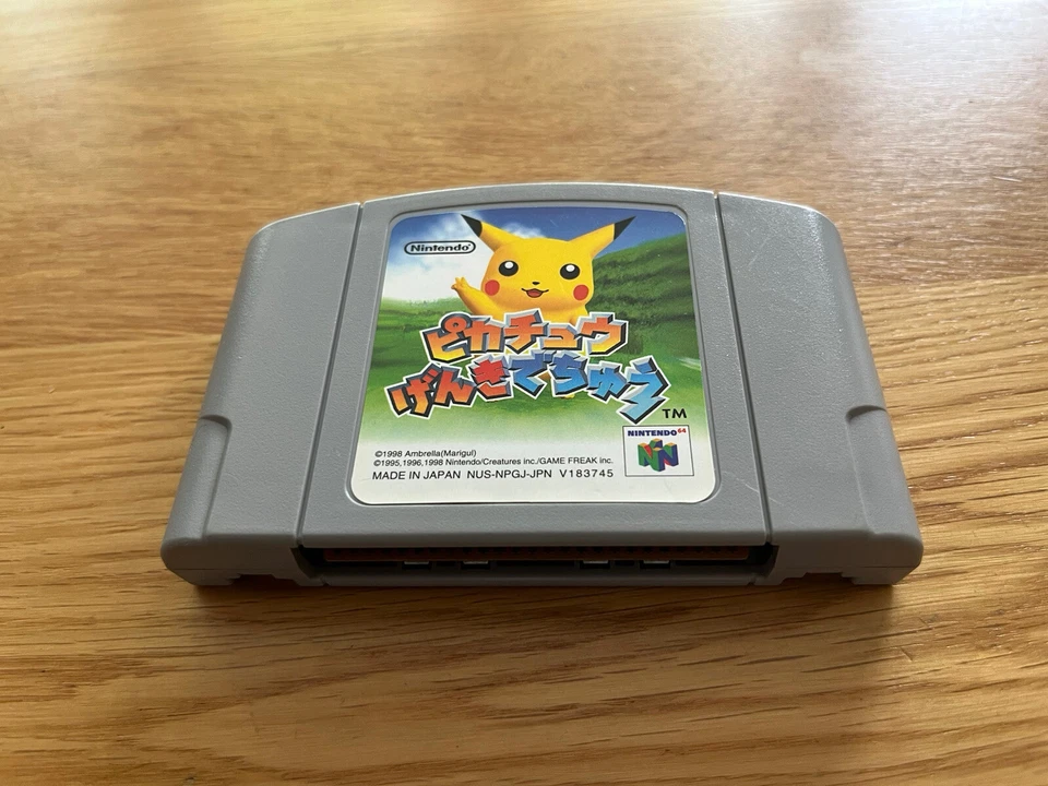 Pikachu Genki Dechu JAPAN JPN Nintendo 64 N64 Cart Only! Great Pokémon Game! - Image 3 of 4