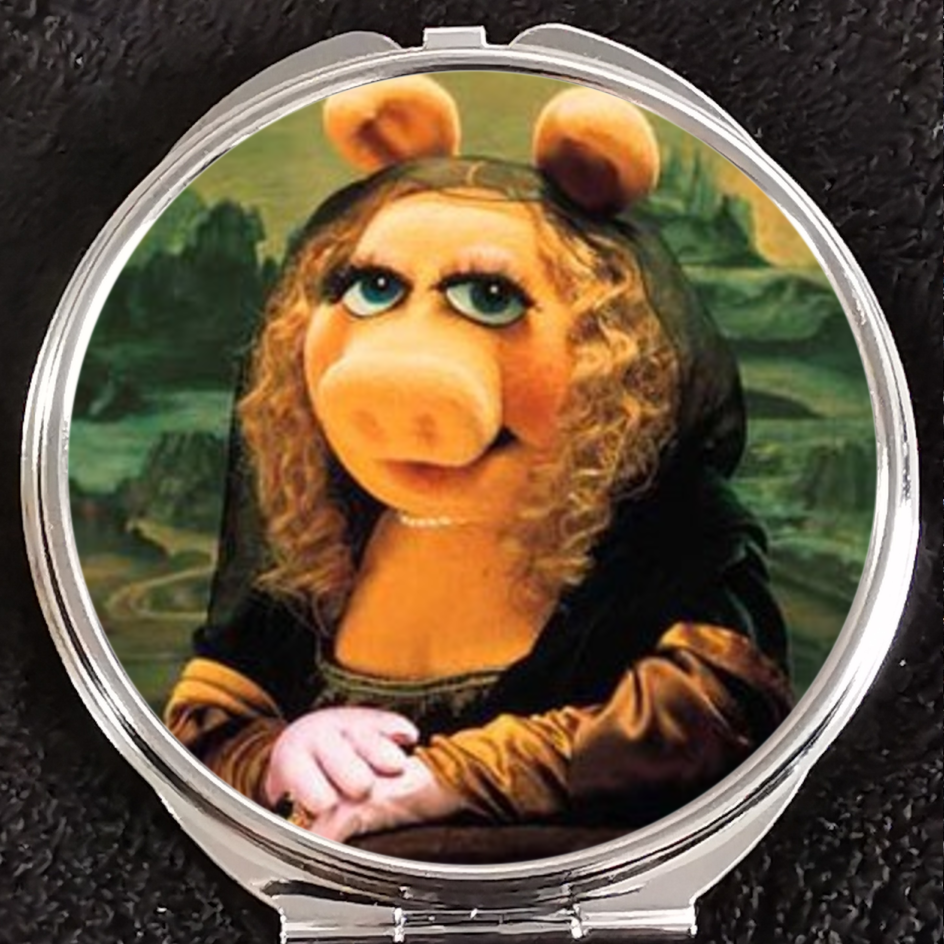 Miss Piggy Mona Lisa Sesame Street Muppets Beauty Gift