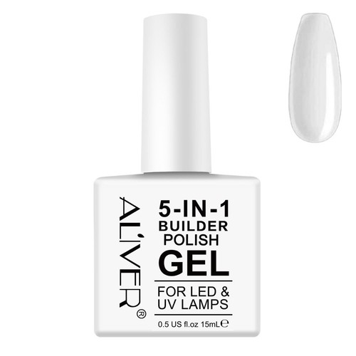 ALIVER 5 in 1 Nail Builder Extension Gel Hard Gel Nail Builder UV & LED Nail Art - 第 13/13 張圖片