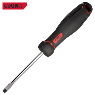 deli S2 Slotted Screwdriver Opening Repair Non-slip Handle Tool Multifunctional
