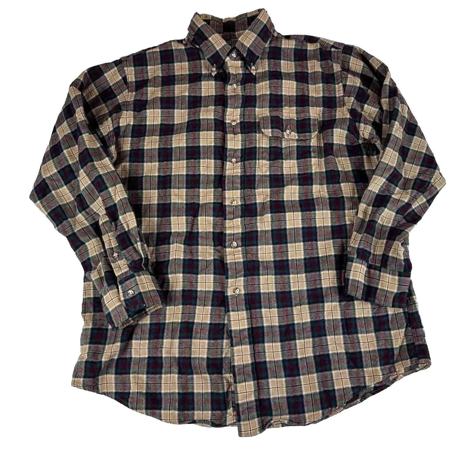 Lands 'End Lana Informal Con Botones camisas para hombres