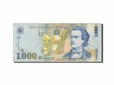 [#260824] Banknote, Romania, 1000 Lei, 1996-2000, 1998, KM:106, EF(40-45)