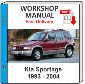 Kia Sportage 1995 1996 1997 1998 1999 2000 2001 2002 2003 Service Repair Manual Ebay