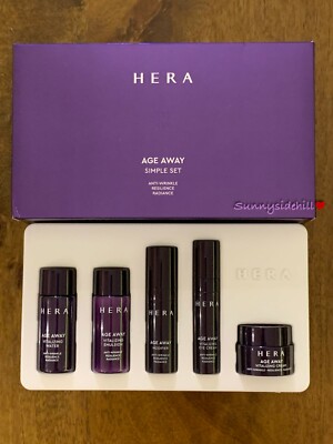 HERA Age Away Simple Set 5 items Anti-Wrinkle Revitalizing Firmness + 1 sample