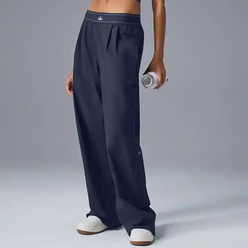 Nagelneue Alo Damen Freizeit Sporthose, weites Bein gerade Hose - Bild 2 von 17