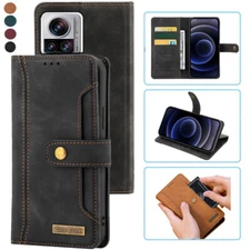 Motorola Edge 30 Ultra Notebook Style Card Case,Leather Magnetic Flip Phone Case