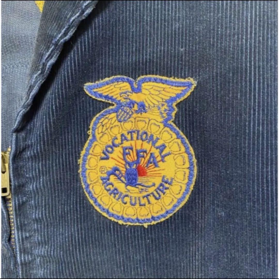70S Vintage FFA Farmers Jacket Size 36 Navy TALON Zip NEW 70S Vintage FFA Farmers Jacket Size 36 Navy TALON Zip NEW