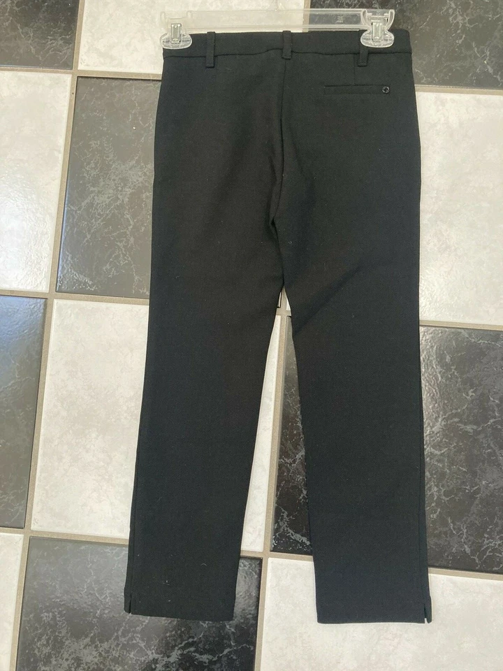 NUEVO CON ETIQUETAS 100 % AUTÉNTICOS Pantalones negros Gucci para niños Traje de lana viscosa Logo GG Foto 2 de 4