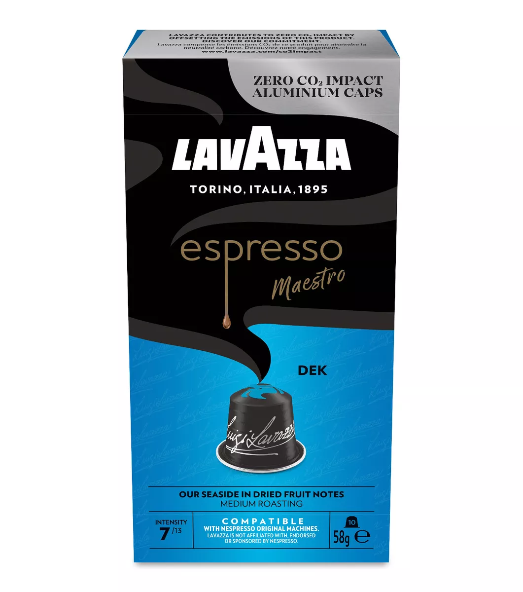 suge Soar Akademi LAVAZZA ESPRESSO DEK NESPRESSO Original Italian Decaf Coffee Capsules Pods  | eBay