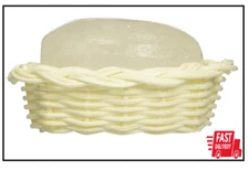 Thai Deodorant Stone Crystal Stone in Basket 100% Mineral Salt All Natural