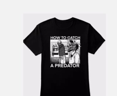 Gary Plauche How To Catch A Predator Shirt, Gary Plau Unisex Black T-Shirt QE345